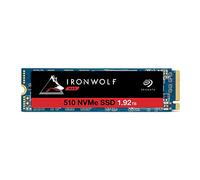 Seagate IronWolf 510 SSD, 1.92TB, Internal SSD, NAS, M.2 PCIe, for Multibay RAID System Network Attached Storage, 3 year Rescue Services (ZP1920NM30001)
