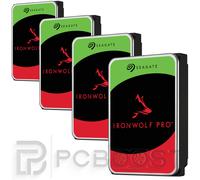 Seagate IronWolf NAS HDD Bundle - 4x Drives - 16TB/24TB/32TB/40TB/48TB/64TB/80TB
