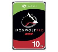 Seagate IronWolf Pro, 10TB, Internal Hard Drive, NAS, CMR, 3.5 Inch, SATA, 6GB/s, 7.200 RPM, 256MB Cache, for RAID Network Attached Storage, 3 year Rescue Services (ST10000NE000)