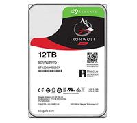 Seagate IronWolf Pro 12TB NAS Internal Hard Drive HDD - 3.5 Inch SATA 6Gb/s 7200 RPM 256MB Cache for RAID Network Attached Storage, Data Recovery Rescue Service (ST12000NE0007)