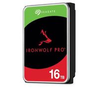 Seagate IronWolf Pro, 16 TB, NAS Internal Hard Drive, CMR 3.5 Inch, SATA 6 Gb/s 7,200 RPM, 256 MB Cache, for RAID Network Attached Storage, 3 years Rescue Services, FFP ( ST16000NE000)