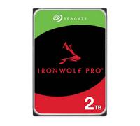Seagate Ironwolf Pro, 2 Tb, Enterprise Nas Internal Hdd - Cmr 3.5 Inch, Sata 6 Gb / S, 7,200 Rpm, 256 Mb Cache For Raid Network