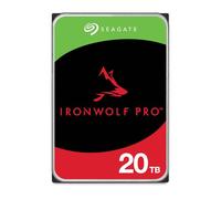 Seagate IronWolf Pro 20TB, Enterprise Internal NAS HDD, CMR 3.5 Inch, SATA 6GB/s, 7.200 RPM, 256MB Cache for RAID NAS, Rescue Services - Frustration Free Packaging (ST20000NTZ01)