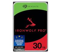 Seagate IronWolf Pro 30TB, NAS internal hard drive, 3.5", 7200 U/Min, CMR, 512 MB Cache, SATA 6 GB/S, Data Rescue Service (ST30000NTZ11)