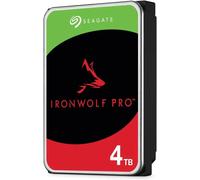 Seagate IronWolf Pro 4TB NAS Hard Drive, 3.5″ SATA 6Gb/s, 7200RPM (ST4000NE001)