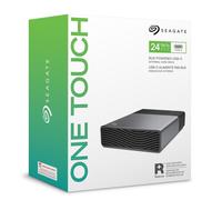 Seagate 20TB One Touch Desktop Hard Drive | USB-C (STNB20000400) | Bus-powered HDD. Single cable. Requires 15W USB-C power. PC & Mac. Adobe CC & Mylio trial. 2-Year Warranty + 2-Year Rescue