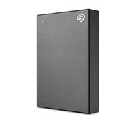 Seagate One Touch 4TB, Password activated hardware encryption, portable external hard drive, PC, Notebook & Mac, USB 3.0, Space Gray (STKZ4000404)
