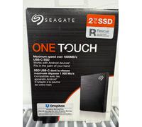 Seagate One Touch STKG2000400 external solid state drive 2 TB USB Type-C 3.2 Gen 1 (3.1 Gen 1) Black