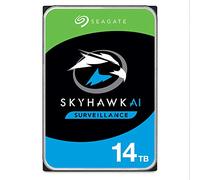 Seagate SkyHawk, 14 TB, Surveillance Internal Hard Drive HDD - 3.5 Inch SATA 6 Gb/s 256 MB Cache for DVR NVR Security Camera System, and Three-year Rescue Services (ST14000VX0008)