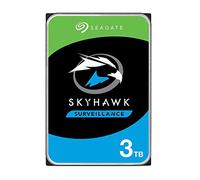 Seagate SkyHawk, 3 TB, Surveillance Internal Hard Drive HDD - 3.5 Inch SATA 6 Gb/s 64 MB Cache for DVR NVR Security Camera System, and Three-year Rescue Services (ST3000VX009)