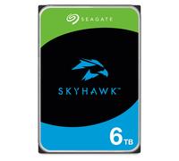 Seagate Skyhawk 6TB, Video Internal Hard Drive, 3.5", SATA, 6Gb/s, 64MB Cache, for DVR/NVR Security Camera System, with Drive Health Management, Data Rescue Services, FFP (ST6000VXZ09)