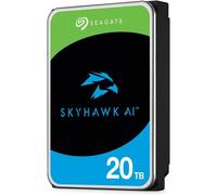 Seagate SkyHawk AI 20TB (7200RPM, 3.5", SATA III) Internal HDD, DVR NVR Security