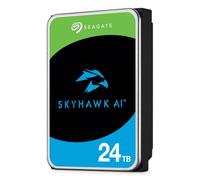 Seagate Skyhawk AI 24 TB Video Internal Hard Drive HDD - 3.5 Inch SATA 6 Gb/s 512 MB Cache for DVR NVR Security Camera System with in-house Rescue Services (ST24000VE002)