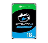 Seagate SkyHawk AI ST18000VE002 - Hard drive - 18 TB - internal - 3.5" - SATA 6Gb/s - buffer: 256 MB - with 3 years Seagate Rescue Data Recovery