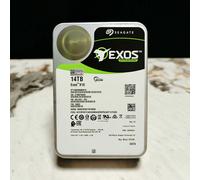 Seagate ST14000NM001G 14TB Exos X16 512e 3.5" SATA 6Gb/s Enterprise Hard Drive