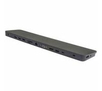 V7 DOCKUCPT01 laptop dock/port replicator Docking USB 3.2 Gen 1 (3.1 Gen 1) Type-C Black