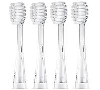 Seago SG-513/SG-2139/SG-2159 Baby Toddler Kids Toothbrush Replacement Heads Compatible with YUNCHI K3 Children's Electric Toothbrush Soft Bristles Brush Heads (4 Small Heads UK)