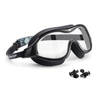 Seago Swim Goggles No Leaking Anti-Fog Swimming Goggles for Adult Men Women Youth Junior with Soft Silicone Gasket, UV Protection Waterproof 180° Clear Vision, Triathlon Pool Goggles Swim Glasses