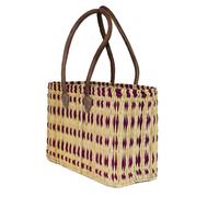 Seagrass Bag Large Long Handle Shopping Basket Woven Basket Basket Bag