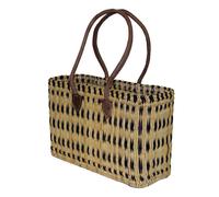Seagrass Bag Medium Long Handle Shopping Basket Woven Basket Basket Bag