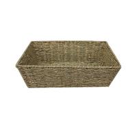 Seagrass Tapered Tray Red Hamper Green One Size