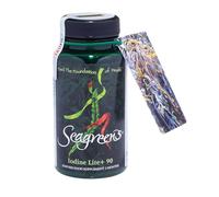 Seagreens, Seaweed Food Supplement, Iodine Lite+ (90 Capsules)