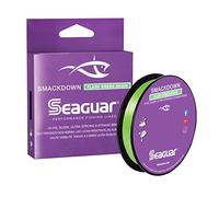 Seaguar Smackdown 100% Fluorocarbon Fishing Line - Flash Green Braid, 15lb Break Strength, 300yds - 15SDFG300
