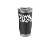Seagull Attack Survivor Stainless Steel Insulated Tumbler