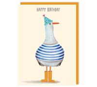 Seagull Birthday Card