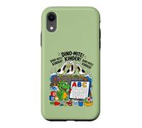 Seagull Dino Mite Kinder Dinosaur Back To School Student Kid Case for iPhone XR