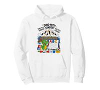 Seagull Dino Mite Kinder Dinosaur Back To School Student Kid Pullover Hoodie