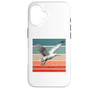 Seagull flight freedom soaring feathers grace birds sky Case for iPhone 16