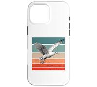 Seagull flight freedom soaring feathers grace birds sky Case for iPhone 16 Pro Max