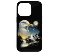 Seagull Howling to The Moon Meme Funny 90's Seagull Bird Case for iPhone 13 Pro