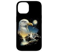 Seagull Howling to The Moon Meme Funny 90's Seagull Bird Case for iPhone 14