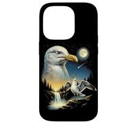 Seagull Howling to The Moon Meme Funny 90's Seagull Bird Case for iPhone 14 Pro