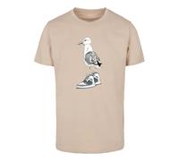 Seagull in Sneakers T-Shirt Mister Tee Blanc L