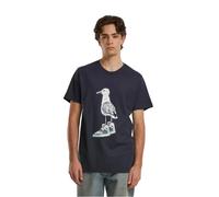 Seagull in Sneakers T-Shirt Mister Tee Bleu 3XL
