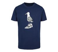 Seagull in Sneakers T-Shirt Mister Tee Bleu XS