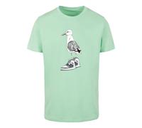 Seagull in Sneakers T-Shirt Mister Tee Vert XS