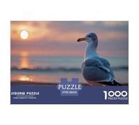 Seagull Jigsaw Puzzles for Adults Animal Puzzle Game 1000 Piece Impossible Puzzle Home Decoration Gifts 38x26cm/1000pcs