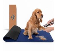Seagull Multipurpose Foam Rubber Pet Grooming Table Mat 24 x 36 Inch Dog Grooming Mat for Table Cat Grooming Mat Dog Bath Mat Pet Vet Mat Non Slip Soft Waterproof Blue