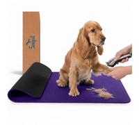Seagull Multipurpose Foam Rubber Pet Grooming Table Mat 24 x 36 Inch Dog Grooming Mat for Table Cat Grooming Mat Dog Bath Mat Pet Vet Mat Non Slip Soft Waterproof Purple