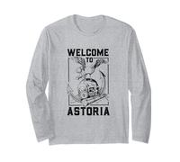 Seagull on Skull - Astoria Long Sleeve T-Shirt