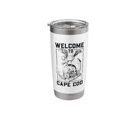 Seagull on Skull - Cape Cod Stainless Steel Insulated Tumbler