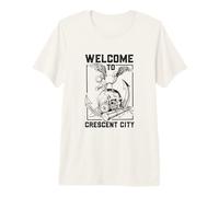 Seagull on Skull - Crescent City Premium T-Shirt