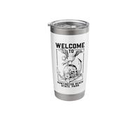 Seagull on Skull - Huntington Beach State Park Stainless Steel Insulated Tumbler