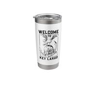 Seagull on Skull - Key Largo Stainless Steel Insulated Tumbler