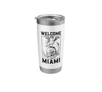 Seagull on Skull - Miami Stainless Steel Insulated Tumbler