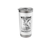 Seagull on Skull - Morehead City Stainless Steel Insulated Tumbler
